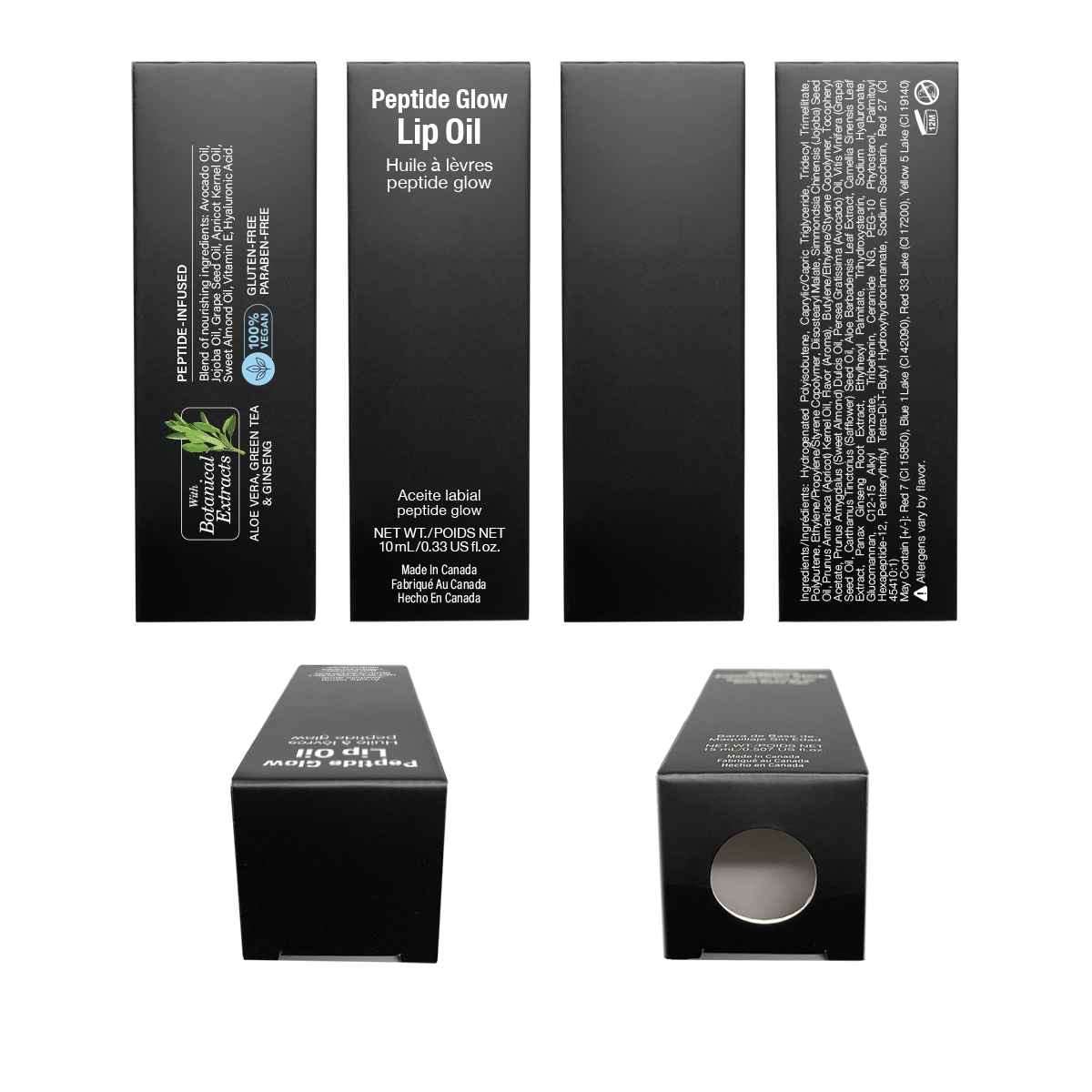 Professional Black Box - Natural Lip Oil - 6 mL
