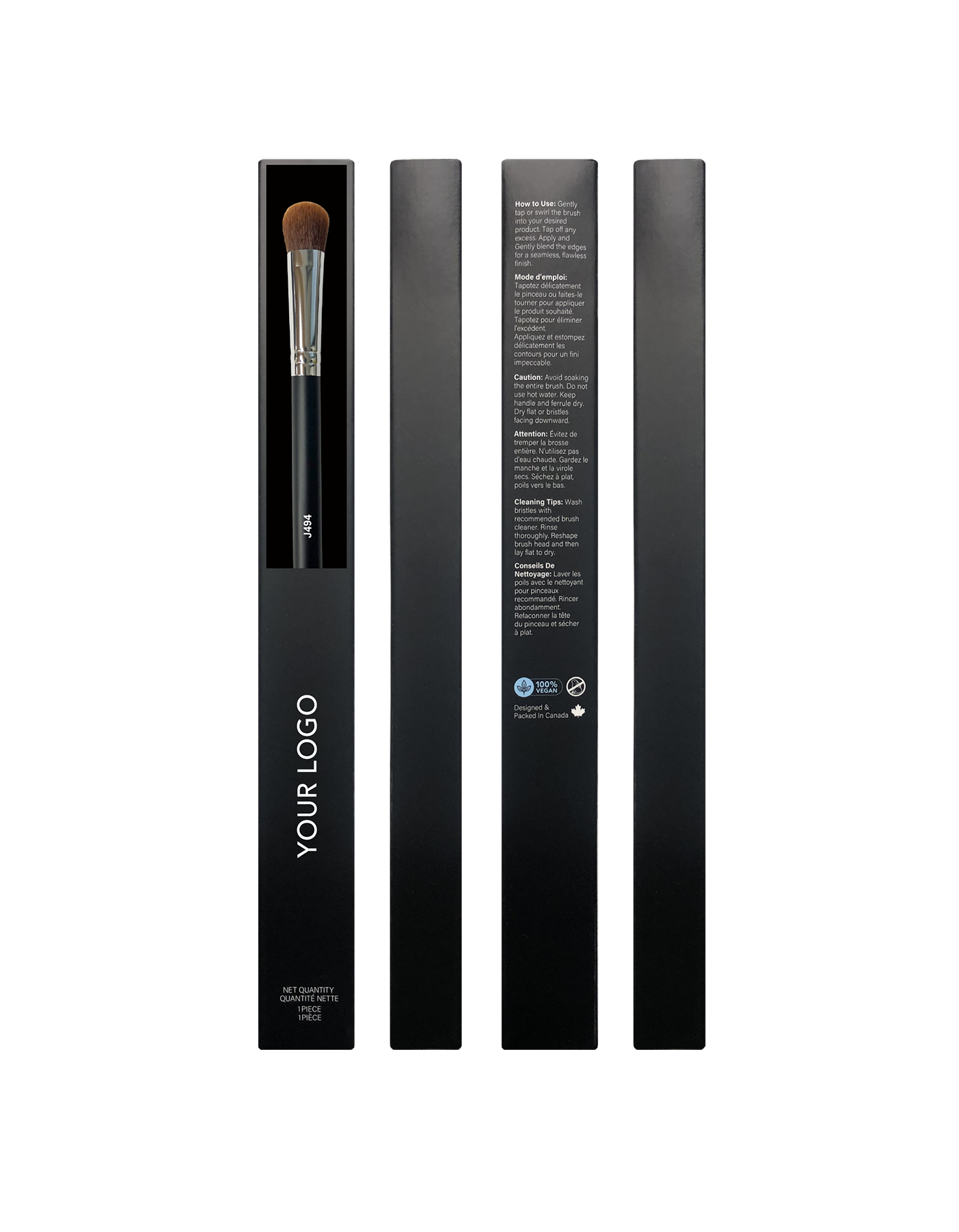 PBB Professional Black Box - Small Brush Box