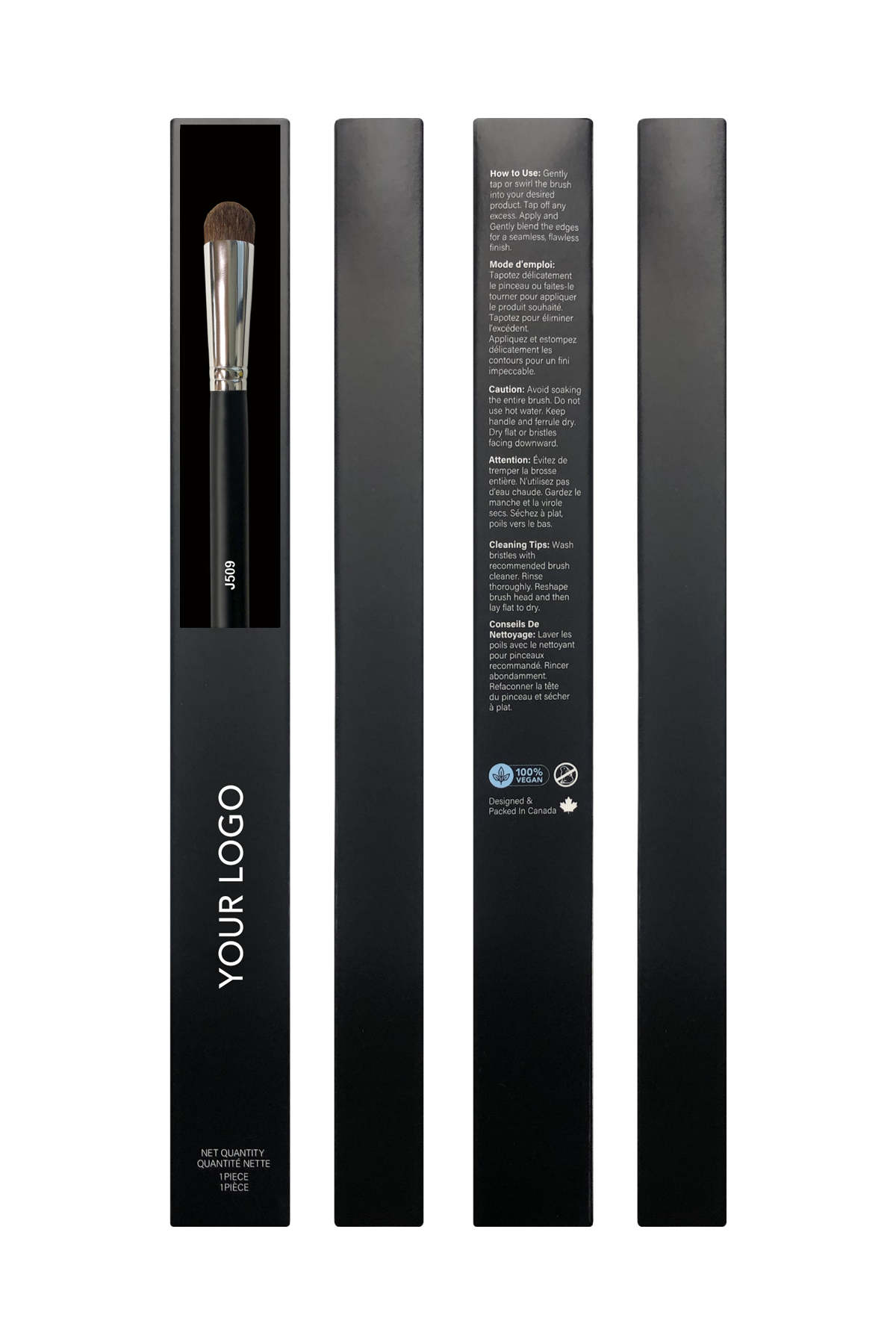 J509 Dome Blend Brush w Box