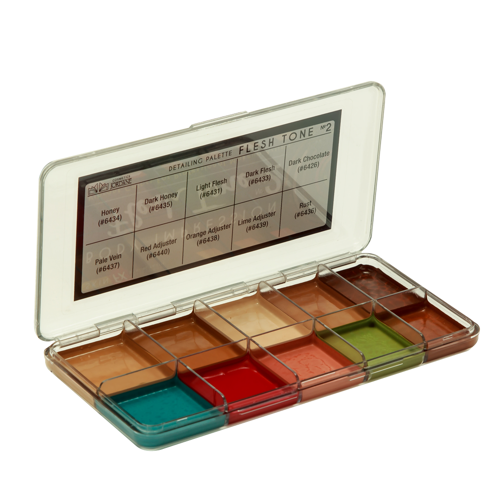Alcohol Detailing Palette - Flesh Tone 2 - Large