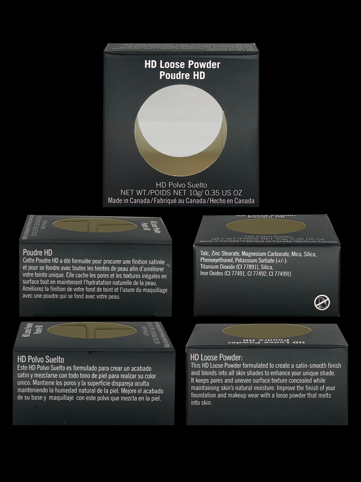 Pbb Box PBB Professional Black Box - Loose Powder · NOC Cosmetics CND