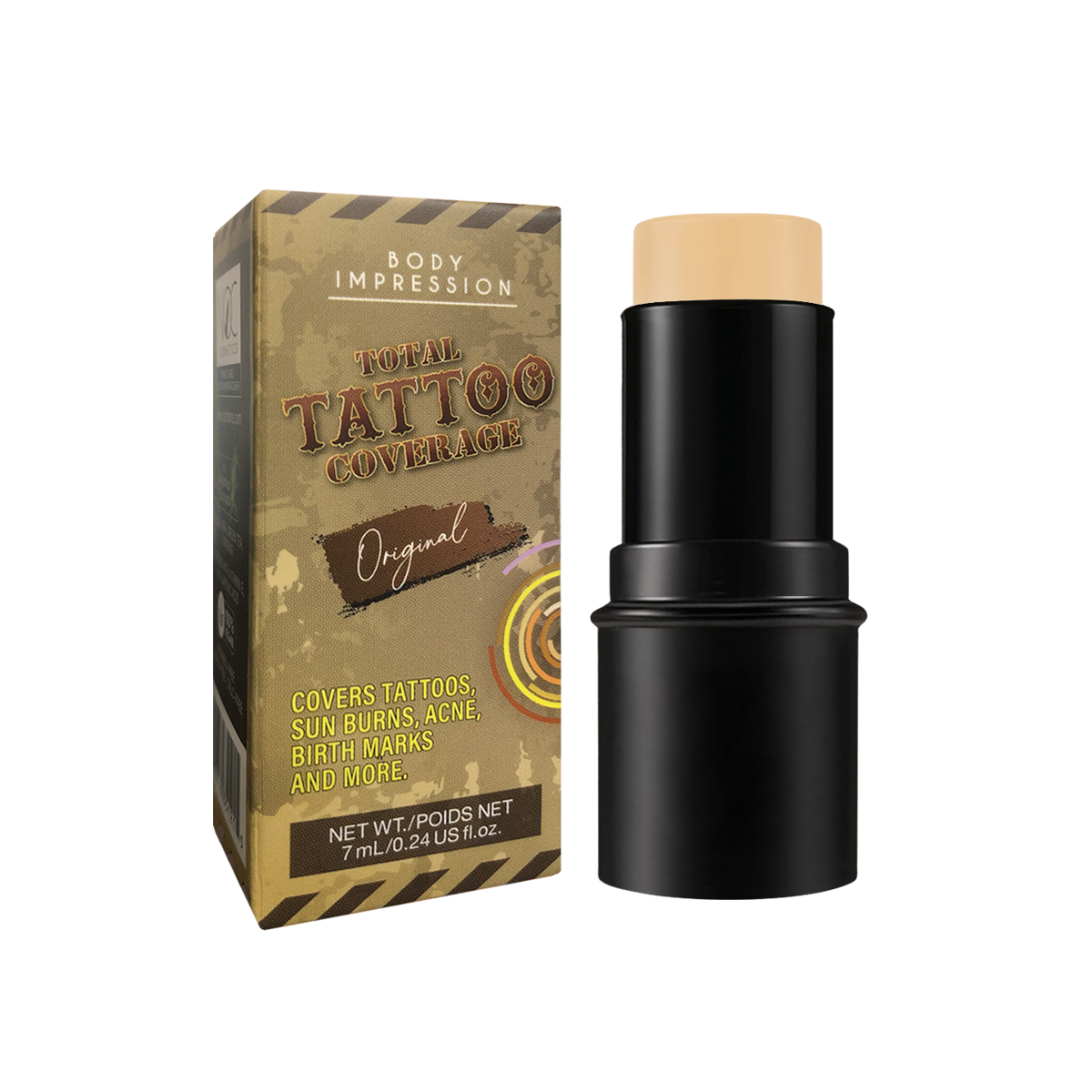 Stick - Total Tattoo Coverage - Tan 7 mL