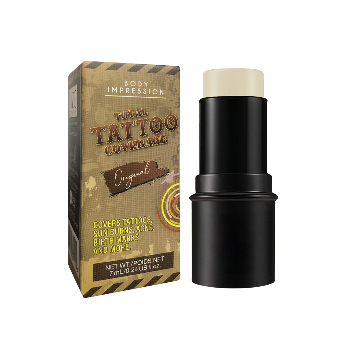 Stick - Total Tattoo Coverage - Light Ivory 7 mL