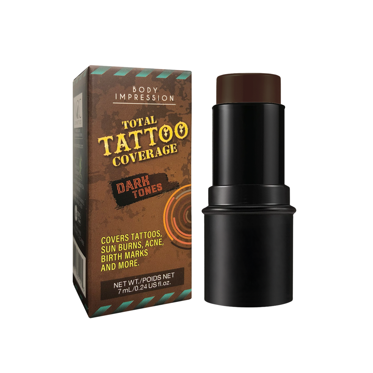 Stick - Total Tattoo Coverage - Cocoa 7 mL