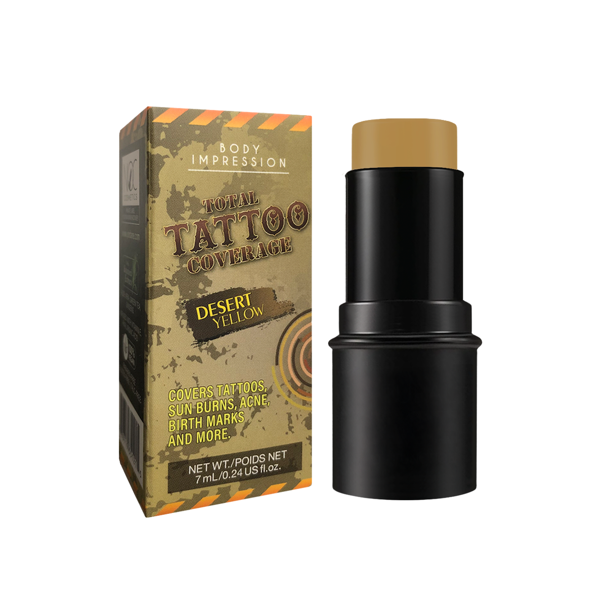 Stick - Total Tattoo Coverage - Yellow Sand 7 mL