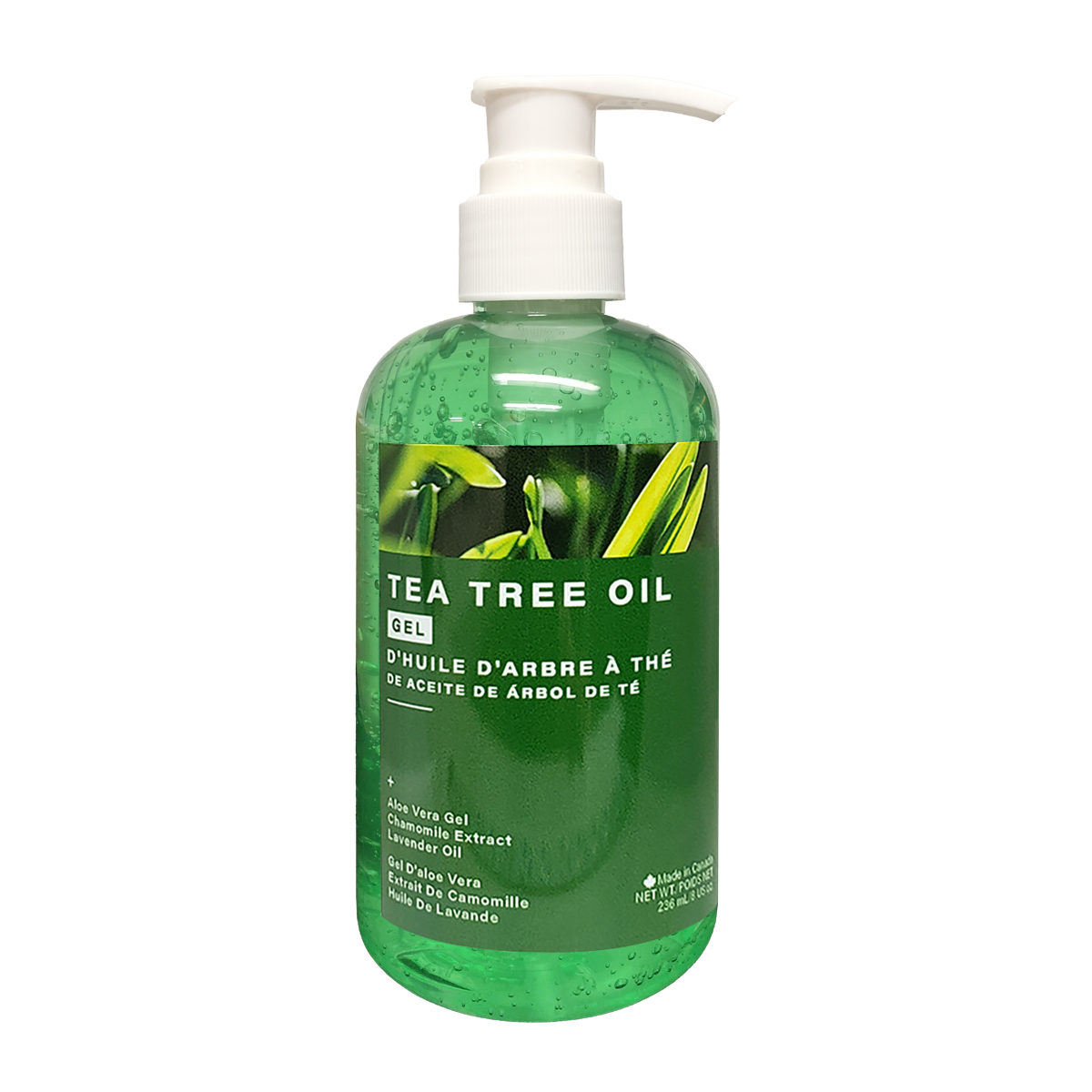 Tea Tree Oil Gel - 236 mL (with Pump)