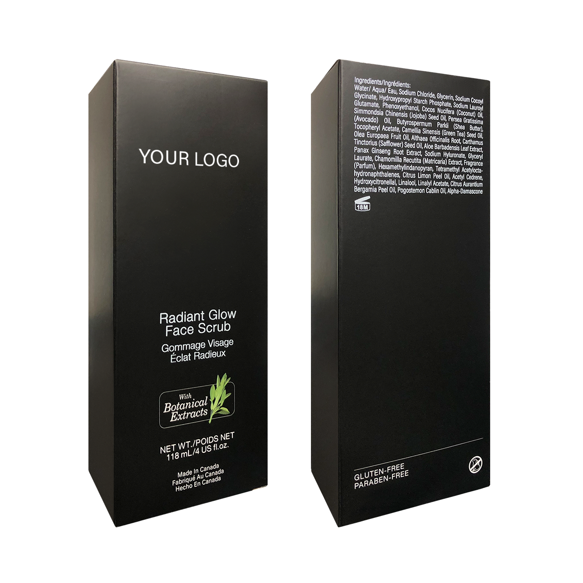 PBB Professional Black Box - Radiant Glow Scrub Tube *