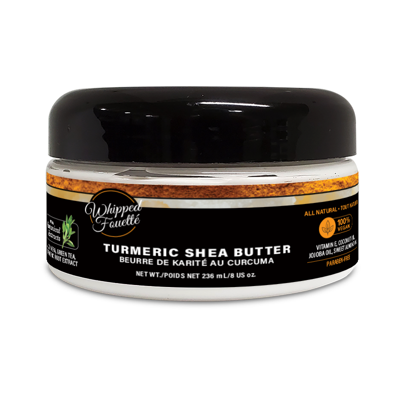 All Natural Turmeric Shea Butter Whipped Vanilla - 236 mL