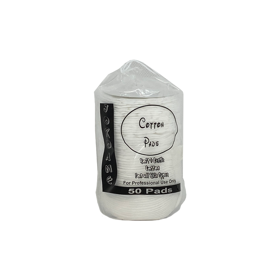 Disposable Cotton Pads 50pk (Jordane Printed)